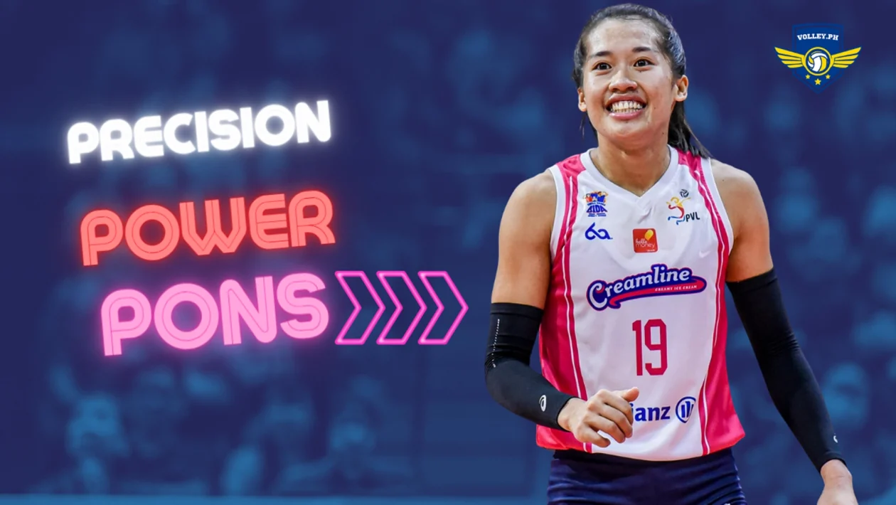 Bernadeth Pons: Precision and Power Volleyball